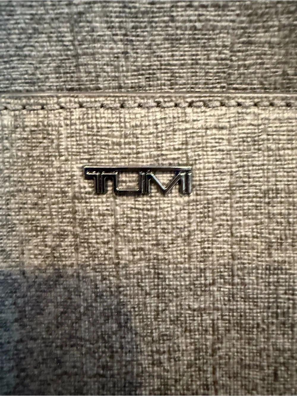 Tumi Sinclair Valerie Business Tote- gray coated canvas